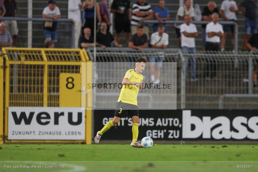 sport, action, Stadion am Schönbusch, SpVgg Bayreuth, SVA, SV Viktoria Aschaffenburg, Regionalliga Bayern, Fussball, BFV, BAY, Aschaffenburg, 6. Spieltag, 23.08.2024 - Bild-ID: 2430617