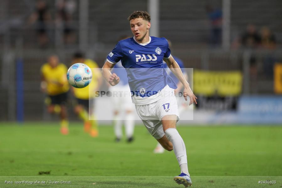sport, action, Stadion am Schönbusch, SpVgg Bayreuth, SVA, SV Viktoria Aschaffenburg, Regionalliga Bayern, Fussball, BFV, BAY, Aschaffenburg, 6. Spieltag, 23.08.2024 - Bild-ID: 2430623