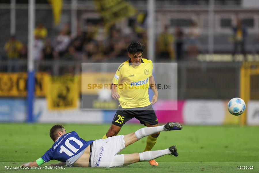 sport, action, Stadion am Schönbusch, SpVgg Bayreuth, SVA, SV Viktoria Aschaffenburg, Regionalliga Bayern, Fussball, BFV, BAY, Aschaffenburg, 6. Spieltag, 23.08.2024 - Bild-ID: 2430628
