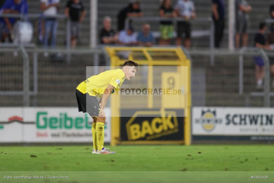 sport, action, Stadion am Schönbusch, SpVgg Bayreuth, SVA, SV Viktoria Aschaffenburg, Regionalliga Bayern, Fussball, BFV, BAY, Aschaffenburg, 6. Spieltag, 23.08.2024 - Bild-ID: 2430629