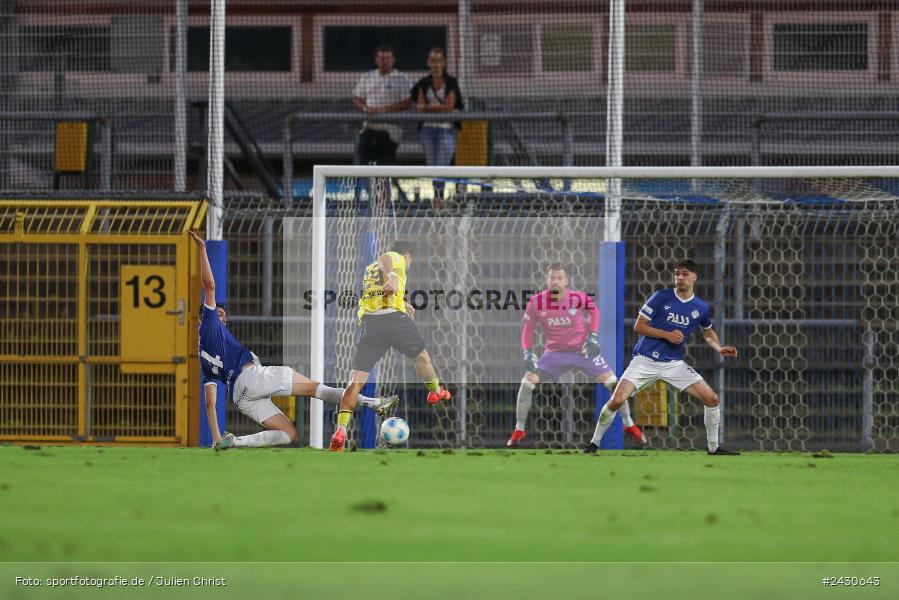 sport, action, Stadion am Schönbusch, SpVgg Bayreuth, SVA, SV Viktoria Aschaffenburg, Regionalliga Bayern, Fussball, BFV, BAY, Aschaffenburg, 6. Spieltag, 23.08.2024 - Bild-ID: 2430643