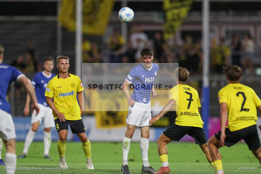sport, action, Stadion am Schönbusch, SpVgg Bayreuth, SVA, SV Viktoria Aschaffenburg, Regionalliga Bayern, Fussball, BFV, BAY, Aschaffenburg, 6. Spieltag, 23.08.2024 - Bild-ID: 2430644