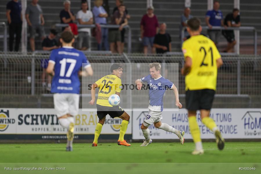 sport, action, Stadion am Schönbusch, SpVgg Bayreuth, SVA, SV Viktoria Aschaffenburg, Regionalliga Bayern, Fussball, BFV, BAY, Aschaffenburg, 6. Spieltag, 23.08.2024 - Bild-ID: 2430646