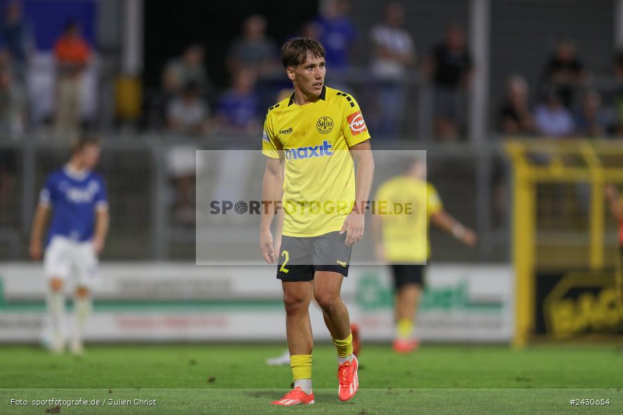 sport, action, Stadion am Schönbusch, SpVgg Bayreuth, SVA, SV Viktoria Aschaffenburg, Regionalliga Bayern, Fussball, BFV, BAY, Aschaffenburg, 6. Spieltag, 23.08.2024 - Bild-ID: 2430654