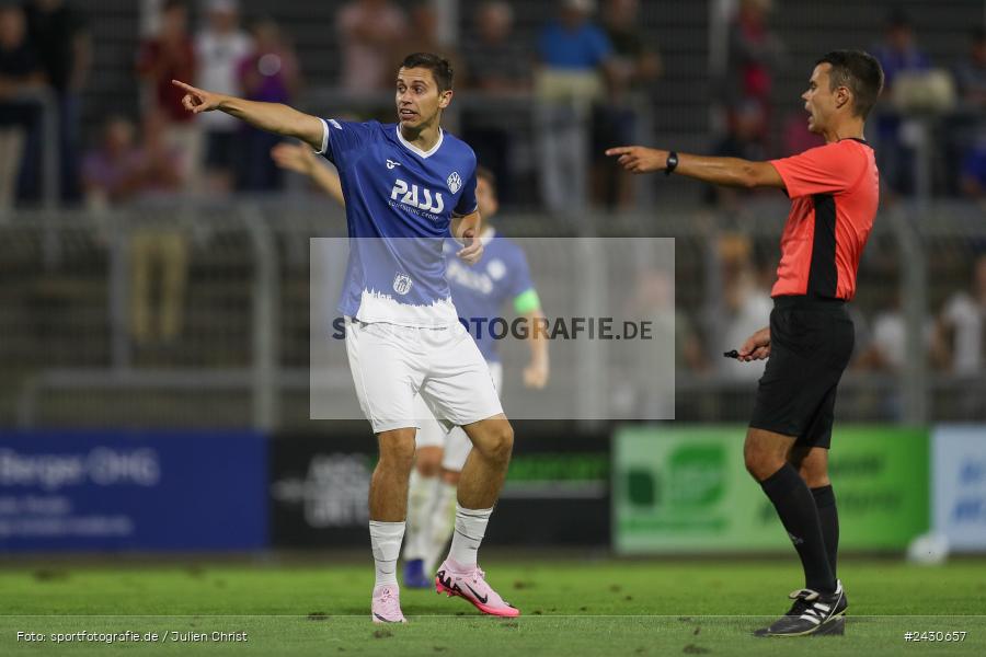 sport, action, Stadion am Schönbusch, SpVgg Bayreuth, SVA, SV Viktoria Aschaffenburg, Regionalliga Bayern, Fussball, BFV, BAY, Aschaffenburg, 6. Spieltag, 23.08.2024 - Bild-ID: 2430657
