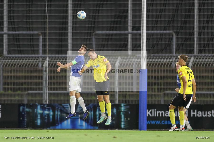 sport, action, Stadion am Schönbusch, SpVgg Bayreuth, SVA, SV Viktoria Aschaffenburg, Regionalliga Bayern, Fussball, BFV, BAY, Aschaffenburg, 6. Spieltag, 23.08.2024 - Bild-ID: 2430660