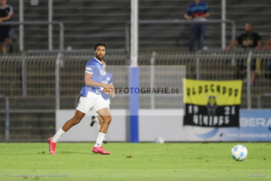 sport, action, Stadion am Schönbusch, SpVgg Bayreuth, SVA, SV Viktoria Aschaffenburg, Regionalliga Bayern, Fussball, BFV, BAY, Aschaffenburg, 6. Spieltag, 23.08.2024 - Bild-ID: 2430661