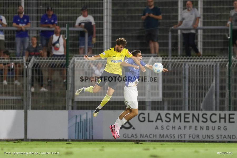 sport, action, Stadion am Schönbusch, SpVgg Bayreuth, SVA, SV Viktoria Aschaffenburg, Regionalliga Bayern, Fussball, BFV, BAY, Aschaffenburg, 6. Spieltag, 23.08.2024 - Bild-ID: 2430663
