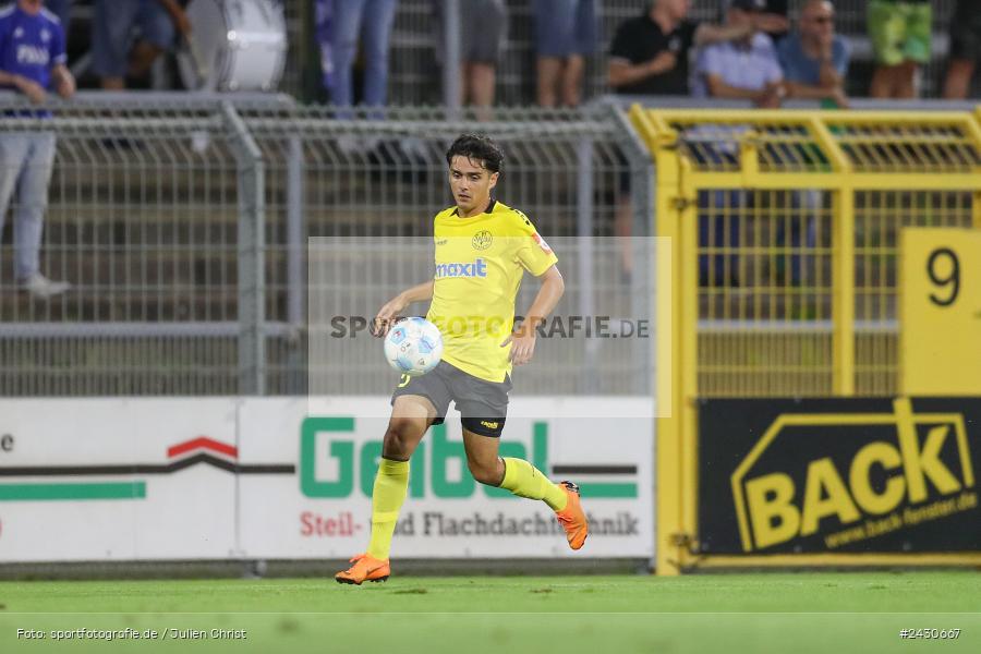 sport, action, Stadion am Schönbusch, SpVgg Bayreuth, SVA, SV Viktoria Aschaffenburg, Regionalliga Bayern, Fussball, BFV, BAY, Aschaffenburg, 6. Spieltag, 23.08.2024 - Bild-ID: 2430667