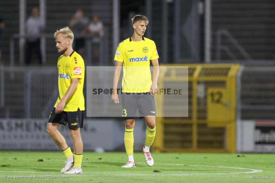 sport, action, Stadion am Schönbusch, SpVgg Bayreuth, SVA, SV Viktoria Aschaffenburg, Regionalliga Bayern, Fussball, BFV, BAY, Aschaffenburg, 6. Spieltag, 23.08.2024 - Bild-ID: 2430668