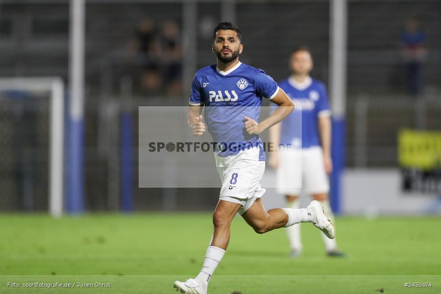 sport, action, Stadion am Schönbusch, SpVgg Bayreuth, SVA, SV Viktoria Aschaffenburg, Regionalliga Bayern, Fussball, BFV, BAY, Aschaffenburg, 6. Spieltag, 23.08.2024 - Bild-ID: 2430674