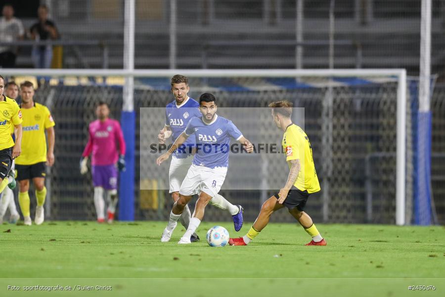 sport, action, Stadion am Schönbusch, SpVgg Bayreuth, SVA, SV Viktoria Aschaffenburg, Regionalliga Bayern, Fussball, BFV, BAY, Aschaffenburg, 6. Spieltag, 23.08.2024 - Bild-ID: 2430676