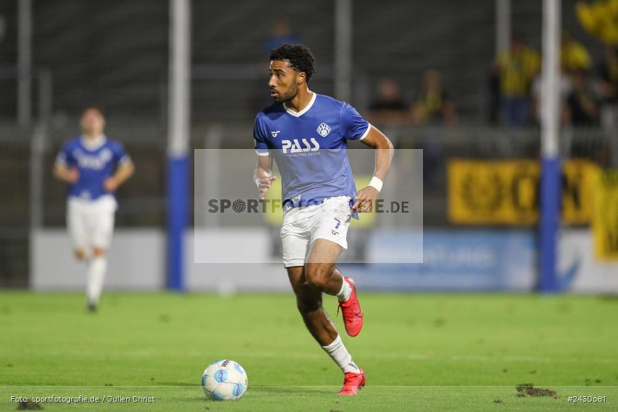 sport, action, Stadion am Schönbusch, SpVgg Bayreuth, SVA, SV Viktoria Aschaffenburg, Regionalliga Bayern, Fussball, BFV, BAY, Aschaffenburg, 6. Spieltag, 23.08.2024 - Bild-ID: 2430681