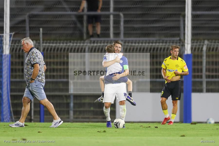sport, action, Stadion am Schönbusch, SpVgg Bayreuth, SVA, SV Viktoria Aschaffenburg, Regionalliga Bayern, Fussball, BFV, BAY, Aschaffenburg, 6. Spieltag, 23.08.2024 - Bild-ID: 2430696