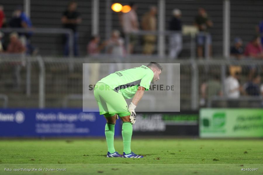 sport, action, Stadion am Schönbusch, SpVgg Bayreuth, SVA, SV Viktoria Aschaffenburg, Regionalliga Bayern, Fussball, BFV, BAY, Aschaffenburg, 6. Spieltag, 23.08.2024 - Bild-ID: 2430697