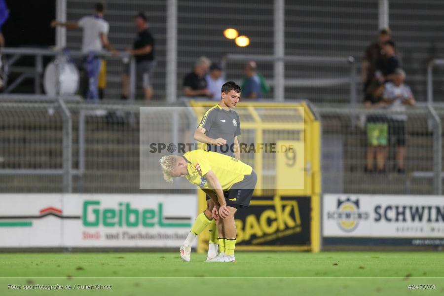 sport, action, Stadion am Schönbusch, SpVgg Bayreuth, SVA, SV Viktoria Aschaffenburg, Regionalliga Bayern, Fussball, BFV, BAY, Aschaffenburg, 6. Spieltag, 23.08.2024 - Bild-ID: 2430701