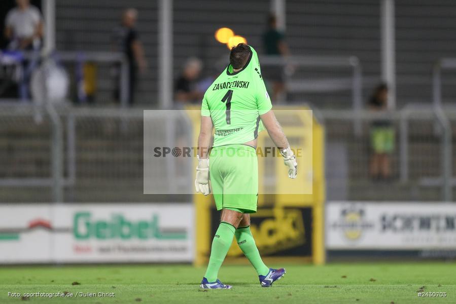 sport, action, Stadion am Schönbusch, SpVgg Bayreuth, SVA, SV Viktoria Aschaffenburg, Regionalliga Bayern, Fussball, BFV, BAY, Aschaffenburg, 6. Spieltag, 23.08.2024 - Bild-ID: 2430703