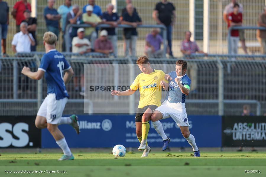 sport, action, Stadion am Schönbusch, SpVgg Bayreuth, SVA, SV Viktoria Aschaffenburg, Regionalliga Bayern, Fussball, BFV, BAY, Aschaffenburg, 6. Spieltag, 23.08.2024 - Bild-ID: 2430716