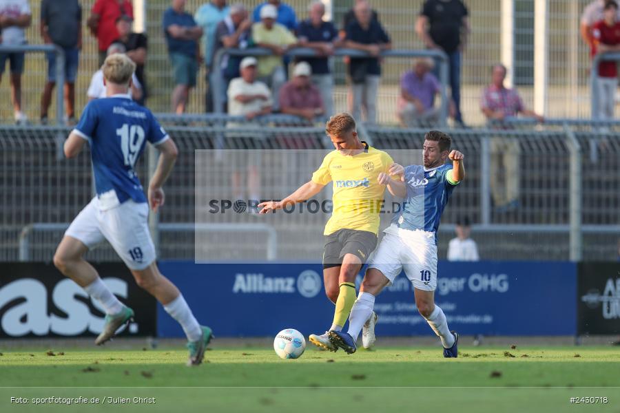 sport, action, Stadion am Schönbusch, SpVgg Bayreuth, SVA, SV Viktoria Aschaffenburg, Regionalliga Bayern, Fussball, BFV, BAY, Aschaffenburg, 6. Spieltag, 23.08.2024 - Bild-ID: 2430718
