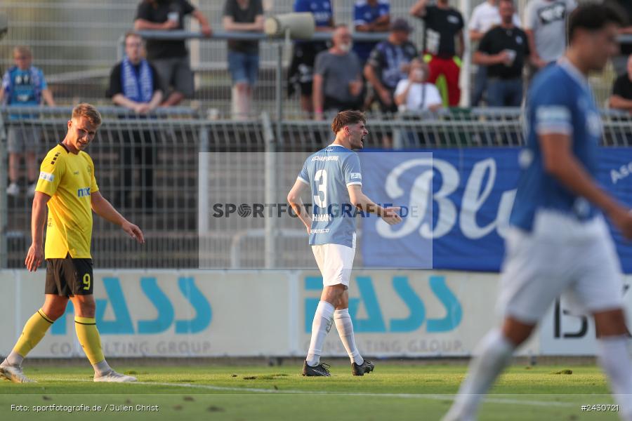 sport, action, Stadion am Schönbusch, SpVgg Bayreuth, SVA, SV Viktoria Aschaffenburg, Regionalliga Bayern, Fussball, BFV, BAY, Aschaffenburg, 6. Spieltag, 23.08.2024 - Bild-ID: 2430721