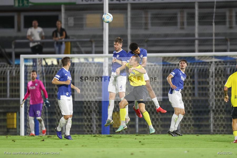 sport, action, Stadion am Schönbusch, SpVgg Bayreuth, SVA, SV Viktoria Aschaffenburg, Regionalliga Bayern, Fussball, BFV, BAY, Aschaffenburg, 6. Spieltag, 23.08.2024 - Bild-ID: 2430726