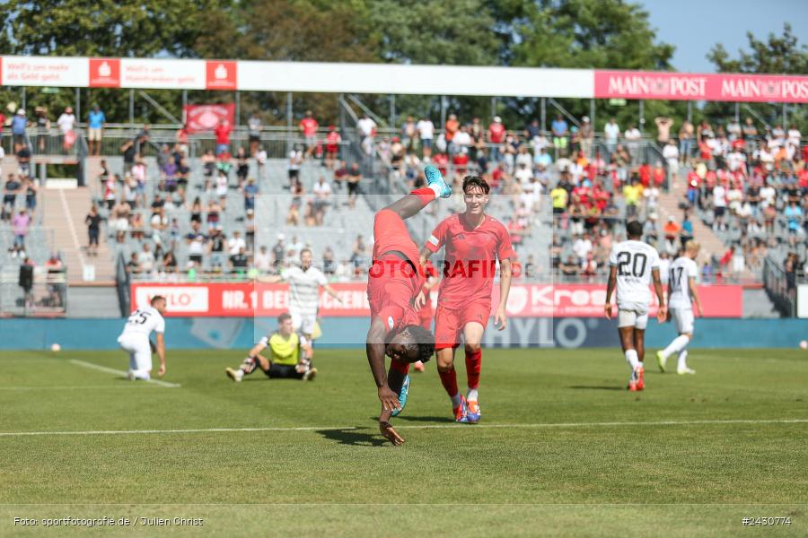 AKON Arena, Würzburg, 24.08.2024, sport, action, BFV, Fussball, 6. Spieltag, Regionalliga Bayern, FCB, FWK, FC Bayern München II, FC Würzburger Kickers - Bild-ID: 2430774 AKON Arena, Würzburg, 24.08.2024, sport, action, BFV, Fussball, 6. Spieltag, Regionalliga Bayern, FCB, FWK, FC Bayern München II, FC Würzburger Kickers - Bild-ID: 2430774