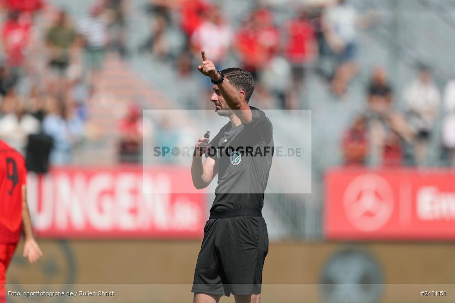 AKON Arena, Würzburg, 24.08.2024, sport, action, BFV, Fussball, 6. Spieltag, Regionalliga Bayern, FCB, FWK, FC Bayern München II, FC Würzburger Kickers - Bild-ID: 2431151