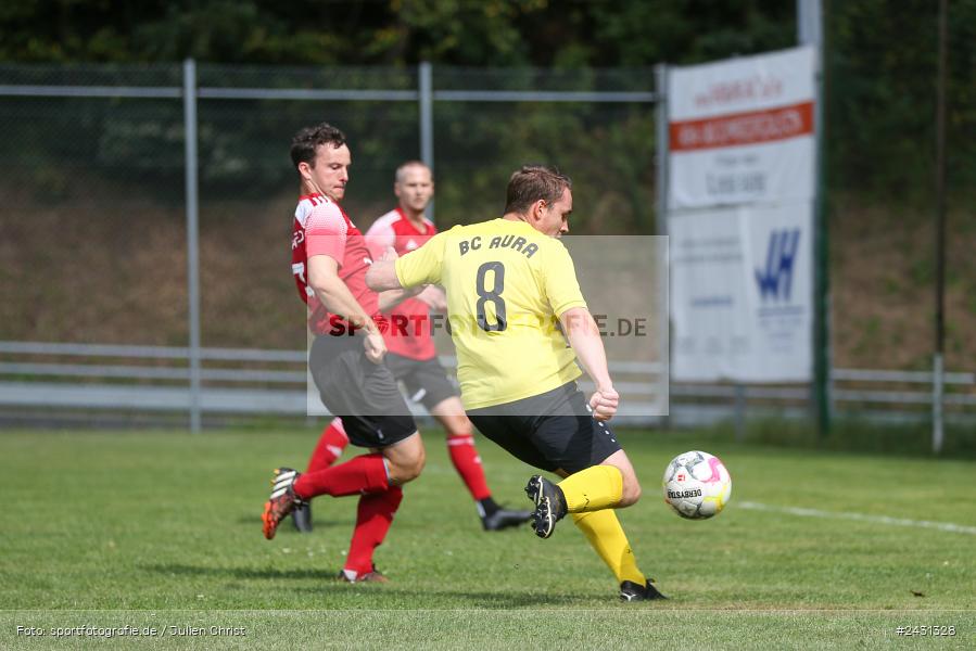 sport, action, Sportgelände, SVA, SV Altfeld, Kreisklasse Würzburg Gr. 3, Fussball, BSC Aura, BSC, BFV, Aura im Sinngrund, 6. Spieltag, 25.08.2024 - Bild-ID: 2431328