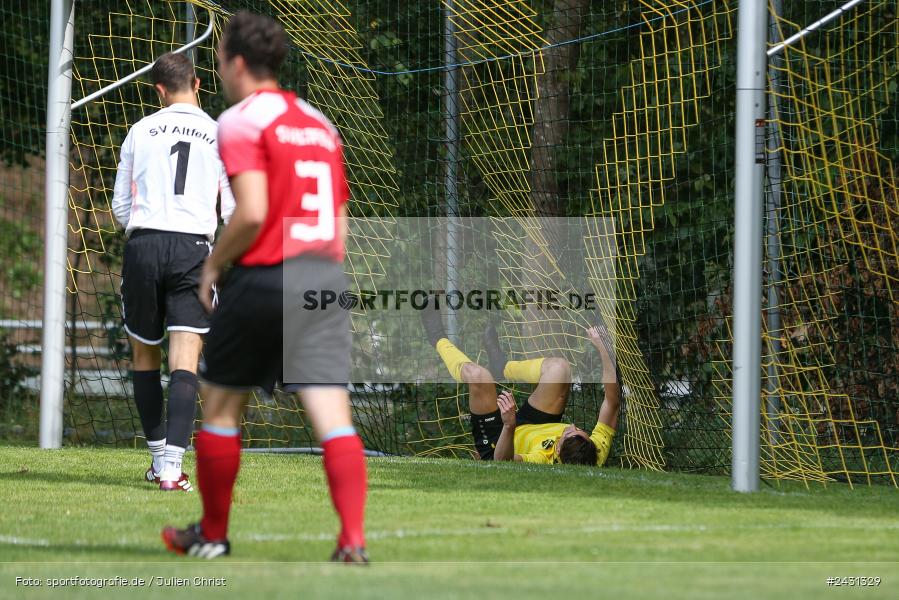 sport, action, Sportgelände, SVA, SV Altfeld, Kreisklasse Würzburg Gr. 3, Fussball, BSC Aura, BSC, BFV, Aura im Sinngrund, 6. Spieltag, 25.08.2024 - Bild-ID: 2431329
