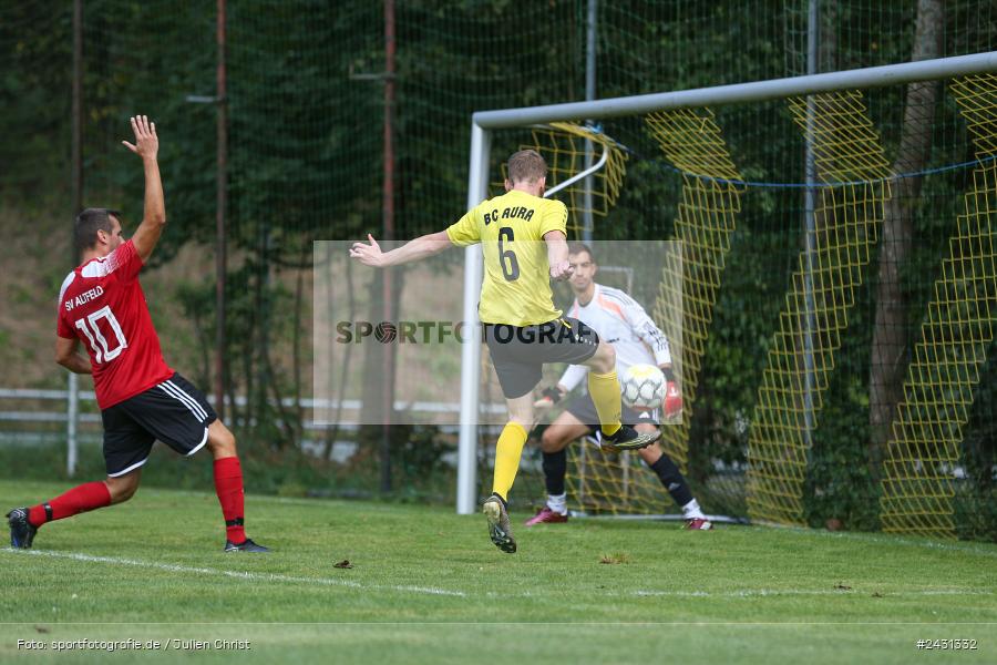 sport, action, Sportgelände, SVA, SV Altfeld, Kreisklasse Würzburg Gr. 3, Fussball, BSC Aura, BSC, BFV, Aura im Sinngrund, 6. Spieltag, 25.08.2024 - Bild-ID: 2431332