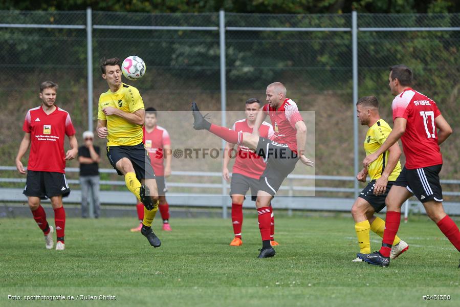 sport, action, Sportgelände, SVA, SV Altfeld, Kreisklasse Würzburg Gr. 3, Fussball, BSC Aura, BSC, BFV, Aura im Sinngrund, 6. Spieltag, 25.08.2024 - Bild-ID: 2431338