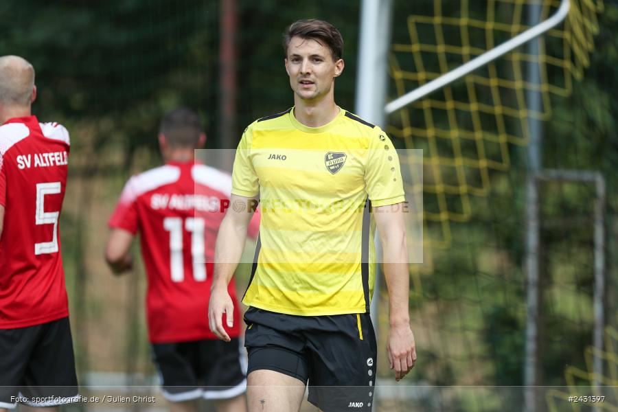 sport, action, Sportgelände, SVA, SV Altfeld, Kreisklasse Würzburg Gr. 3, Fussball, BSC Aura, BSC, BFV, Aura im Sinngrund, 6. Spieltag, 25.08.2024 - Bild-ID: 2431397