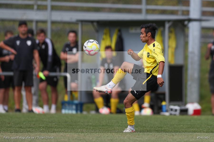 sport, action, Sportgelände, SVA, SV Altfeld, Kreisklasse Würzburg Gr. 3, Fussball, BSC Aura, BSC, BFV, Aura im Sinngrund, 6. Spieltag, 25.08.2024 - Bild-ID: 2431401