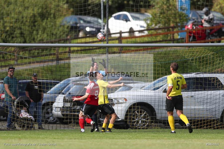 sport, action, Sportgelände, SVA, SV Altfeld, Kreisklasse Würzburg Gr. 3, Fussball, BSC Aura, BSC, BFV, Aura im Sinngrund, 6. Spieltag, 25.08.2024 - Bild-ID: 2431427