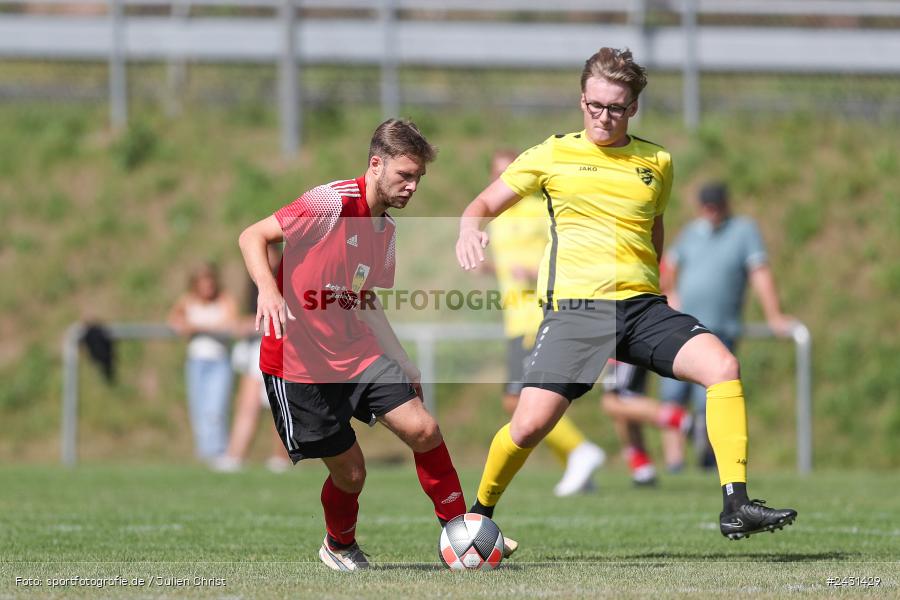 sport, action, Sportgelände, SVA, SV Altfeld, Kreisklasse Würzburg Gr. 3, Fussball, BSC Aura, BSC, BFV, Aura im Sinngrund, 6. Spieltag, 25.08.2024 - Bild-ID: 2431429