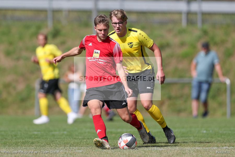 sport, action, Sportgelände, SVA, SV Altfeld, Kreisklasse Würzburg Gr. 3, Fussball, BSC Aura, BSC, BFV, Aura im Sinngrund, 6. Spieltag, 25.08.2024 - Bild-ID: 2431433
