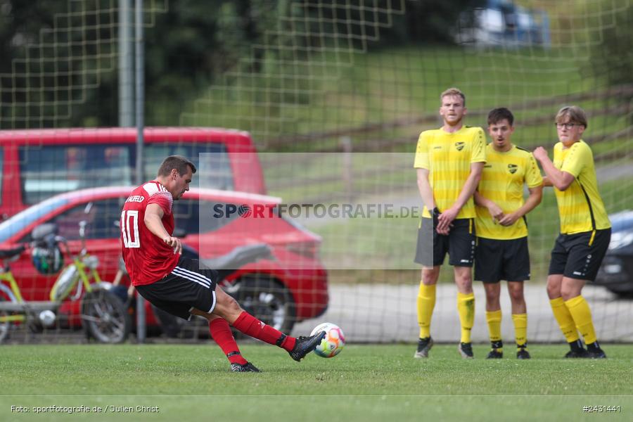 sport, action, Sportgelände, SVA, SV Altfeld, Kreisklasse Würzburg Gr. 3, Fussball, BSC Aura, BSC, BFV, Aura im Sinngrund, 6. Spieltag, 25.08.2024 - Bild-ID: 2431441