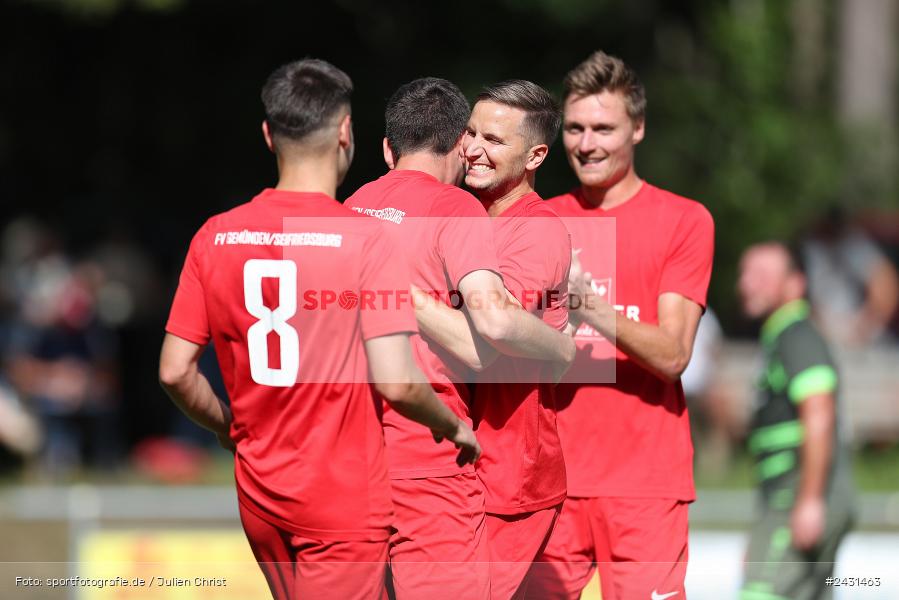 Sportgelände, Seifriedsburg, 25.08.2024, sport, action, BFV, Fussball, 6. Spieltag, Kreisliga Würzburg Gr. 2, TSV Neuhütten-Wiesthal, FV Gemünden/Seifriedsburg - Bild-ID: 2431463