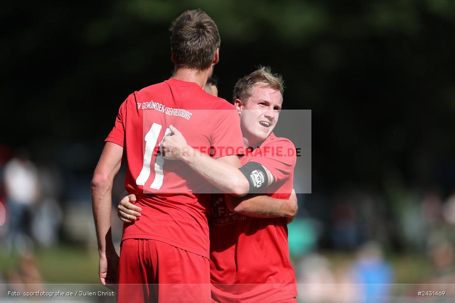 Sportgelände, Seifriedsburg, 25.08.2024, sport, action, BFV, Fussball, 6. Spieltag, Kreisliga Würzburg Gr. 2, TSV Neuhütten-Wiesthal, FV Gemünden/Seifriedsburg - Bild-ID: 2431469