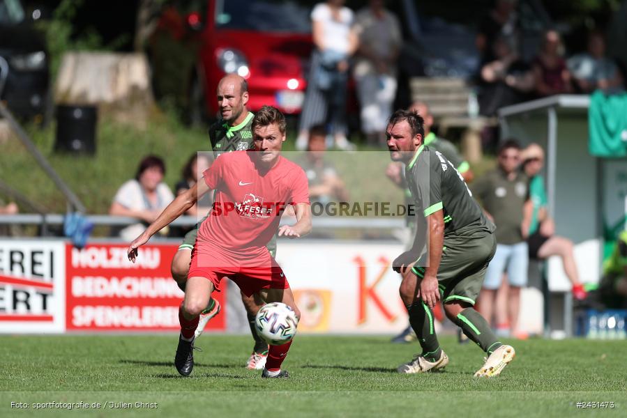 Sportgelände, Seifriedsburg, 25.08.2024, sport, action, BFV, Fussball, 6. Spieltag, Kreisliga Würzburg Gr. 2, TSV Neuhütten-Wiesthal, FV Gemünden/Seifriedsburg - Bild-ID: 2431473