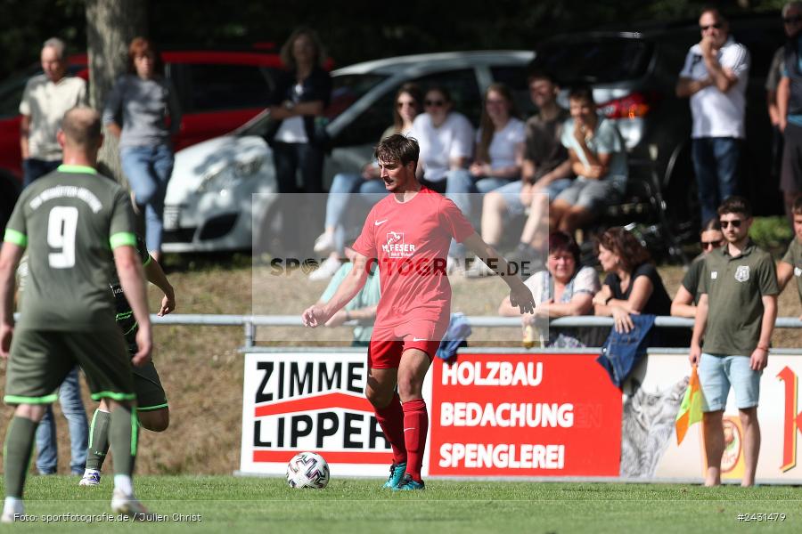 Sportgelände, Seifriedsburg, 25.08.2024, sport, action, BFV, Fussball, 6. Spieltag, Kreisliga Würzburg Gr. 2, TSV Neuhütten-Wiesthal, FV Gemünden/Seifriedsburg - Bild-ID: 2431479