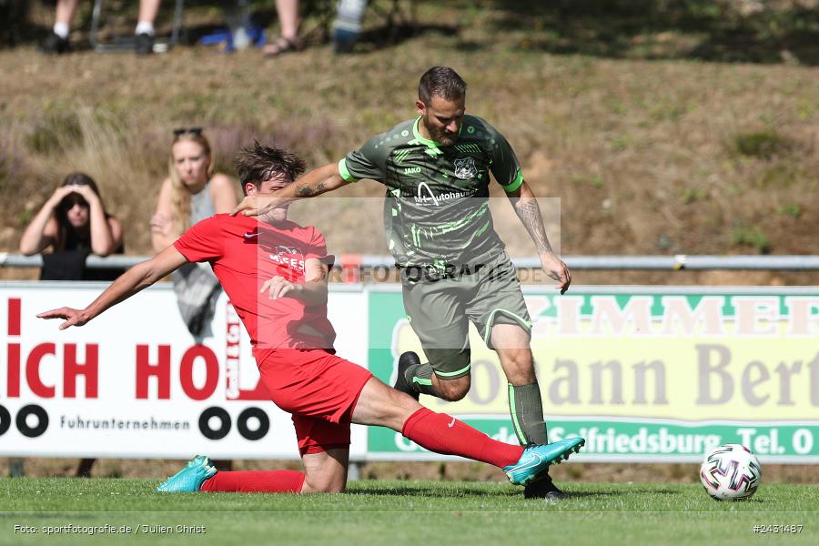 Sportgelände, Seifriedsburg, 25.08.2024, sport, action, BFV, Fussball, 6. Spieltag, Kreisliga Würzburg Gr. 2, TSV Neuhütten-Wiesthal, FV Gemünden/Seifriedsburg - Bild-ID: 2431487