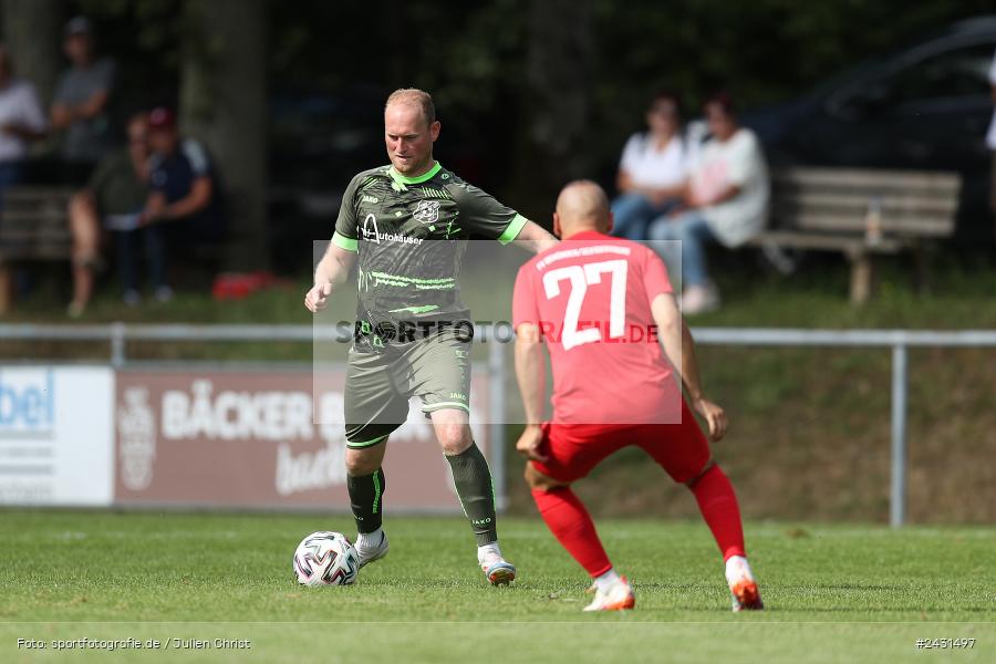 Sportgelände, Seifriedsburg, 25.08.2024, sport, action, BFV, Fussball, 6. Spieltag, Kreisliga Würzburg Gr. 2, TSV Neuhütten-Wiesthal, FV Gemünden/Seifriedsburg - Bild-ID: 2431497