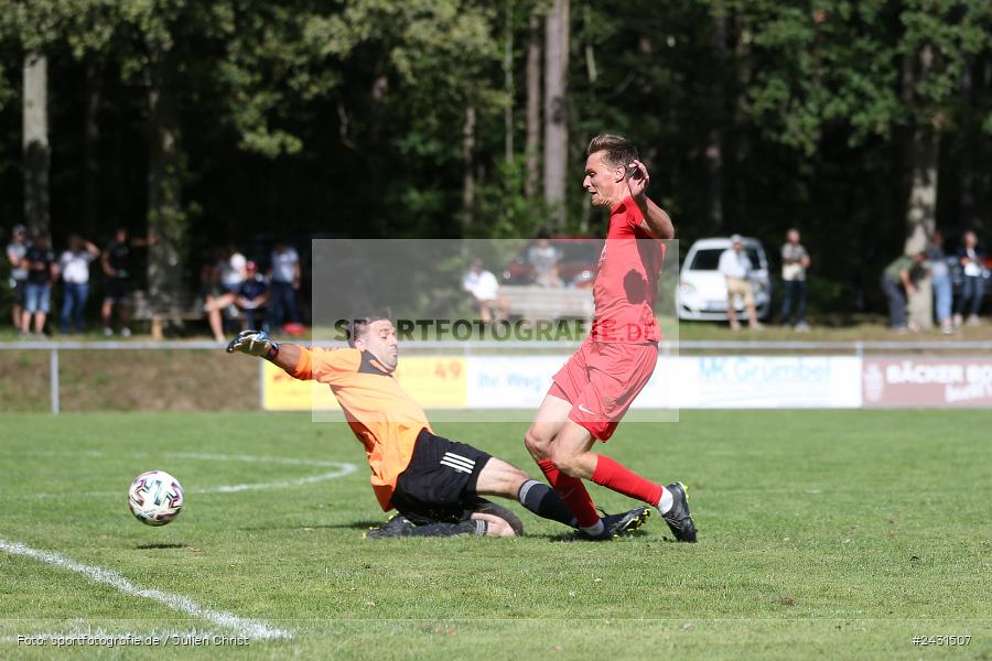 Sportgelände, Seifriedsburg, 25.08.2024, sport, action, BFV, Fussball, 6. Spieltag, Kreisliga Würzburg Gr. 2, TSV Neuhütten-Wiesthal, FV Gemünden/Seifriedsburg - Bild-ID: 2431507
