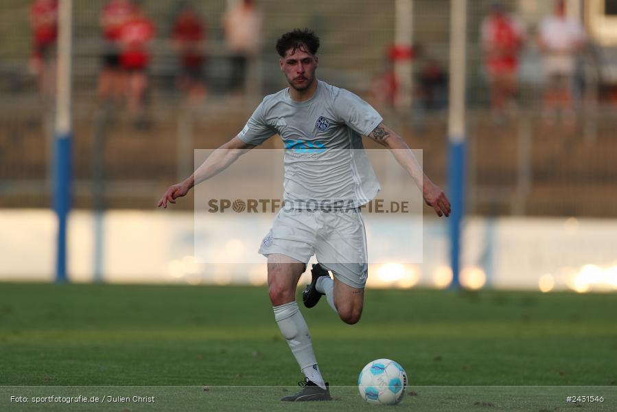 Stadion am Schönbusch, Aschaffenburg, 30.08.2024, sport, action, BFV, Fussball, 7. Spieltag, Regionalliga Bayern, FC Würzburger Kickers, SV Viktoria Aschaffenburg - Bild-ID: 2431546