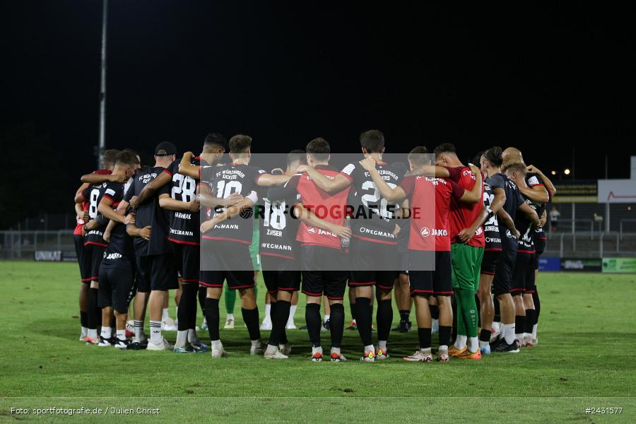 Stadion am Schönbusch, Aschaffenburg, 30.08.2024, sport, action, BFV, Fussball, 7. Spieltag, Regionalliga Bayern, FWK, SVA, FC Würzburger Kickers, SV Viktoria Aschaffenburg - Bild-ID: 2431577