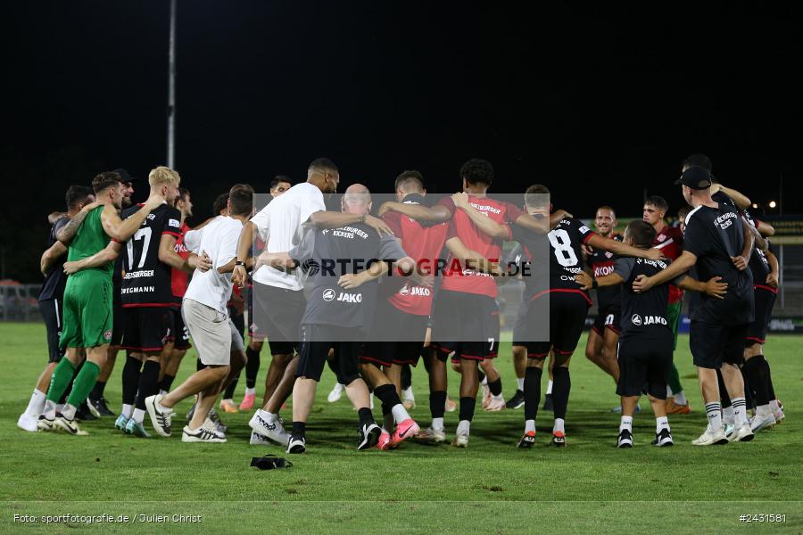 Stadion am Schönbusch, Aschaffenburg, 30.08.2024, sport, action, BFV, Fussball, 7. Spieltag, Regionalliga Bayern, FWK, SVA, FC Würzburger Kickers, SV Viktoria Aschaffenburg - Bild-ID: 2431581