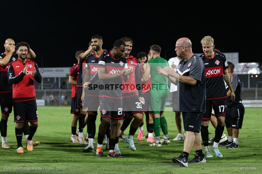 Stadion am Schönbusch, Aschaffenburg, 30.08.2024, sport, action, BFV, Fussball, 7. Spieltag, Regionalliga Bayern, FWK, SVA, FC Würzburger Kickers, SV Viktoria Aschaffenburg - Bild-ID: 2431584