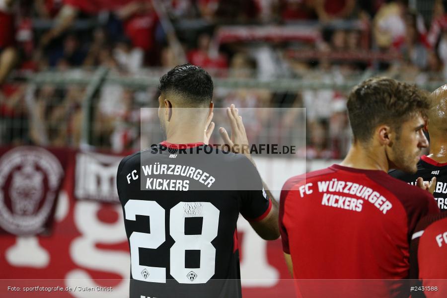 Stadion am Schönbusch, Aschaffenburg, 30.08.2024, sport, action, BFV, Fussball, 7. Spieltag, Regionalliga Bayern, FWK, SVA, FC Würzburger Kickers, SV Viktoria Aschaffenburg - Bild-ID: 2431588