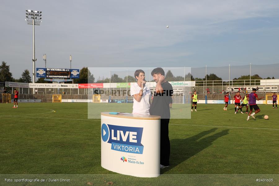 Stadion am Schönbusch, Aschaffenburg, 30.08.2024, sport, action, BFV, Fussball, 7. Spieltag, Regionalliga Bayern, FWK, SVA, FC Würzburger Kickers, SV Viktoria Aschaffenburg - Bild-ID: 2431605